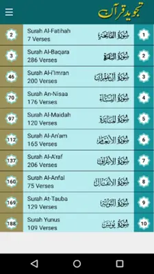 Tajweed Quran Pakistani - 16 l android App screenshot 6